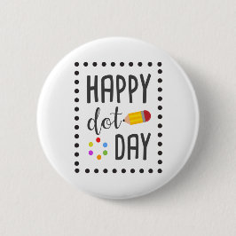 Happy Dot Day Your Mark Boys Dot Shirt 缶バッジ