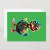 Happy duck. ポストカード (正面/裏面)