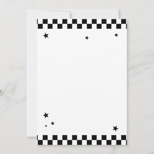 Happy Dude Any Age Birthday Invitation 招待状 (裏面)