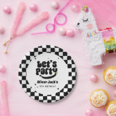 Happy Dude Any Age Birthday Paper Plate ペーパープレート (パーティー)