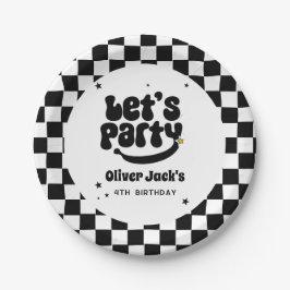 Happy Dude Any Age Birthday Paper Plate ペーパープレート