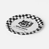 Happy Dude Any Age Birthday Paper Plate ペーパープレート (アングル)