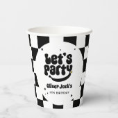 Happy Dude Let's Party Birthday Paper Cups 紙コップ (裏面)