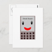 Happy E-book Reader 1 ポストカード (正面/裏面)