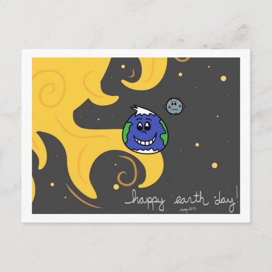 Happy Earth Day – はがき (正面)