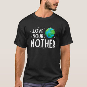 Happy Earth Day 救 &  Love Your Mother Kids Boys Tシャツ