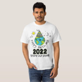 Happy Earth Day 2022 Conservation  Tシャツ (正面フル)