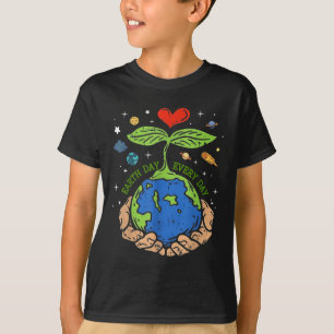 Happy Earth Day 2024救 Our Planet Cute Earth Da Tシャツ