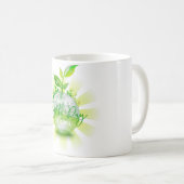  HAPPY EARTH DAY 2026 SAVE THE PLANET コーヒーマグカップ (正面右)