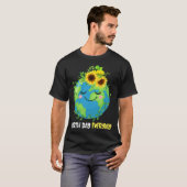 Happy Earth Day Everyday 2023 Earth Sunflower Save Tシャツ (正面フル)