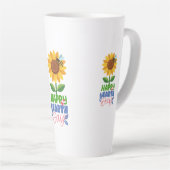 HAPPY EARTH DAY Mug カフェラテマグ (右アングル)