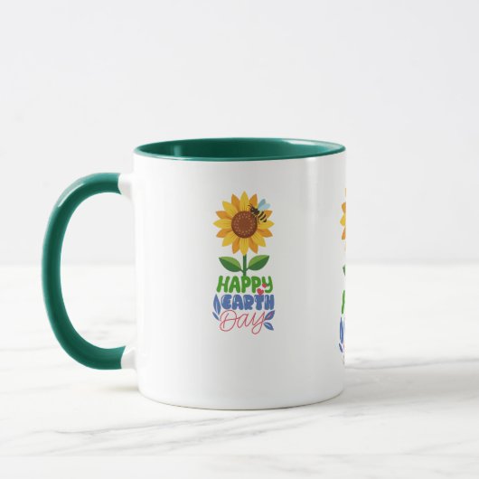 HAPPY EARTH DAY Mug マグカップ (左)
