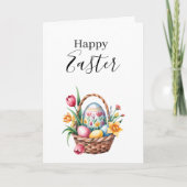 Happy Easter カード (正面)