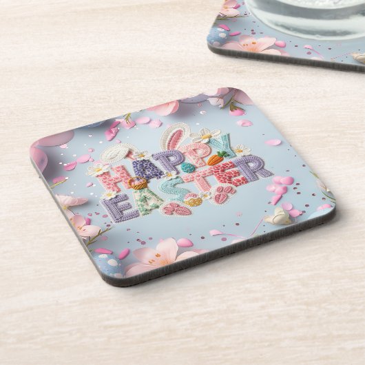 Happy Easter  コースター (左側)
