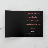 Happy Easter シーズンカード (内部)