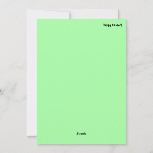 Happy Easter! シーズンカード (裏面)