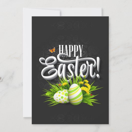 Happy Easter  シーズンカード (正面)