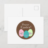 Happy Easter シーズンポストカード (正面/裏面)