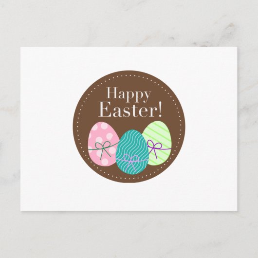 Happy Easter シーズンポストカード (正面)