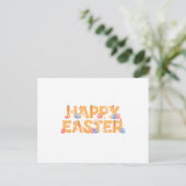Happy Easter シーズンポストカード (スタンド正面)