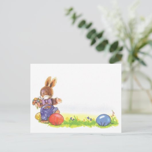 Happy Easter シーズンポストカード (スタンド正面)