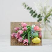 Happy Easter シーズンポストカード (スタンド正面)