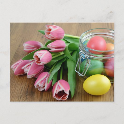 Happy Easter シーズンポストカード (正面)