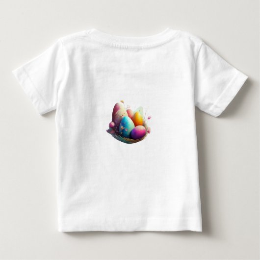 Happy Easter ベビーTシャツ (裏面)