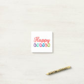 Happy Easter ポストイット (デスク上)