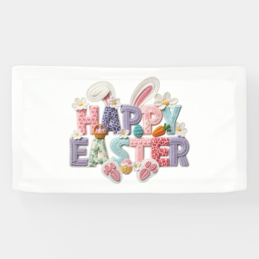 Happy Easter 横断幕 (横)
