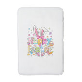 Happy Easter 2026 Cute Bunny Rabbit Easter Day Wom バスマット (正面縦)