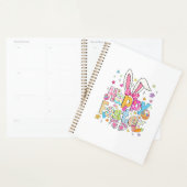 Happy Easter 2026 Cute Bunny Rabbit Easter Day Wom プランナー手帳 (ディスプレー)