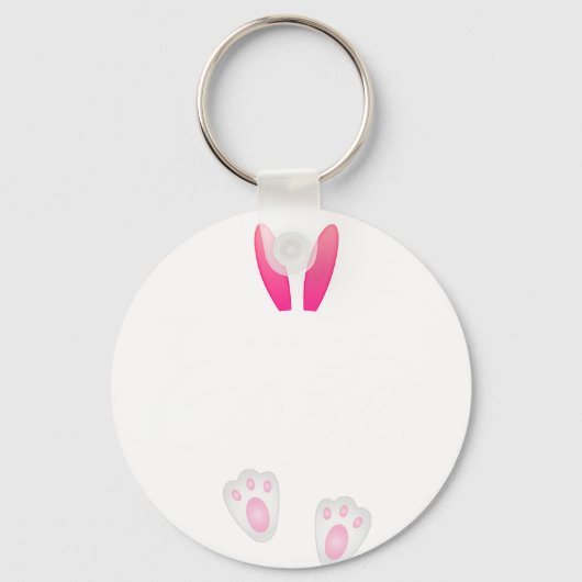 happy easter (4), retro, vintage キーホルダー (正面)