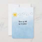 Happy Easter Baby Boy ノートカード (裏面)