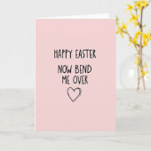 Happy Easter Bend Over Card カード (黄色い花)