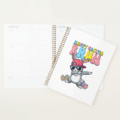 Happy Easter Bruh Bunny Dab Rabbit Dance Boys Kids プランナー手帳 (ディスプレー)