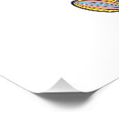 Happy Easter Bruh Bunny Dab Rabbit Dance Boys Kids ポスター (コーナー)