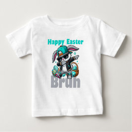 Happy Easter Bruh, Easter Bunny Dabbing  ベビーTシャツ