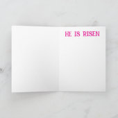 Happy easter bunnies カード (内部)