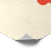 Happy Easter Bunny ポスター (角)