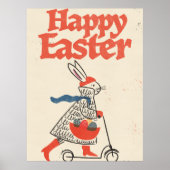 Happy Easter Bunny ポスター (正面)