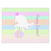 Happy Easter Bunny and Eggs テーブルクロス (正面(横))