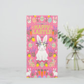Happy Easter Bunny Card シーズンカード (スタンド正面)