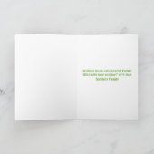HAPPY EASTER Bunny Card – Custom Text Available カード (内部)