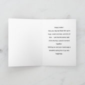 Happy Easter Bunny & Chick Hug カード (内部)