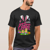 Happy Easter Bunny Costume Chicks In Chocolate Egg Tシャツ (正面)