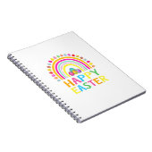 Happy Easter Bunny Easter Egg Hunt Easter Women Gi ノートブック (右側)