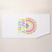 Happy Easter Bunny Easter Egg Hunt Easter Women Gi バスタオル (バスタオル)