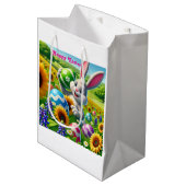 Happy “Easter Bunny” Gift Bag ミディアムペーパーバッグ (正面アングル)