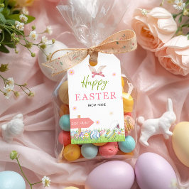 Happy Easter Bunny Gift Tags | Egg Hunt Treat Tags ギフトタグ